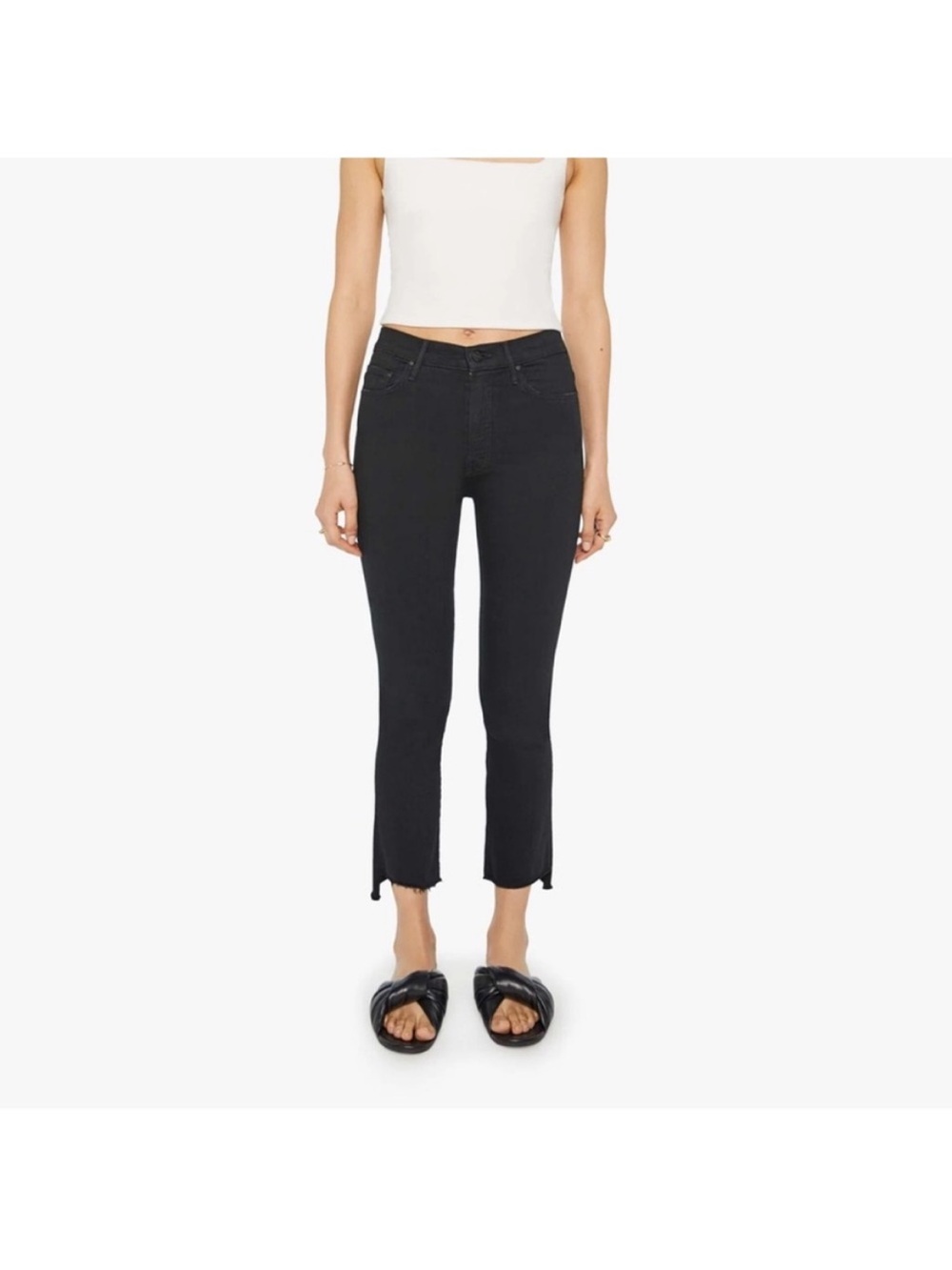 Mother jeans The Insider Crop Step Fray. Size 32. Wash Not guilty.